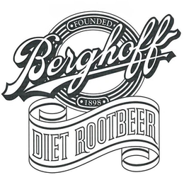 FOUNDED 1898 BERGHOFF DIET ROOTBEER trademark