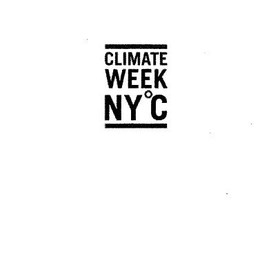 CLIMATE WEEK NYC trademark