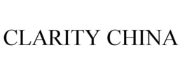 CLARITY CHINA trademark