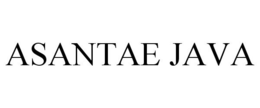 ASANTAE JAVA trademark