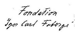 FONDATION IGOR CARL FABERGE trademark