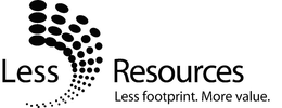 LESS RESOURCES LESS FOOTPRINT. MORE VALUE. trademark