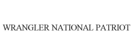 WRANGLER NATIONAL PATRIOT trademark