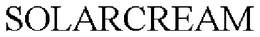 SOLARCREAM trademark