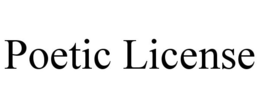 POETIC LICENSE trademark