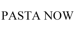 PASTA NOW trademark