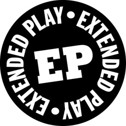 EP EXTENDED PLAY trademark