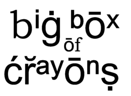 BIG BOX OF CRAYONS trademark