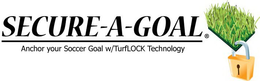 SECURE-A-GOAL ANCHOR YOUR SOCCER GOAL W/TURFLOCK TECHNOLOGY trademark