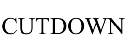 CUTDOWN trademark