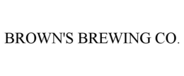 BROWN'S BREWING CO. trademark