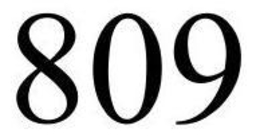 809 trademark