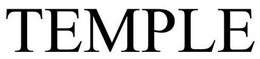 TEMPLE trademark