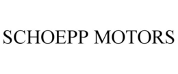 SCHOEPP MOTORS trademark