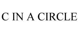 C IN A CIRCLE trademark