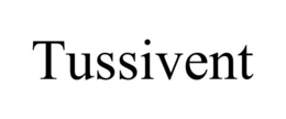 TUSSIVENT trademark