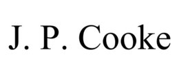 J. P. COOKE trademark