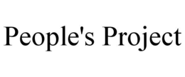 PEOPLE'S PROJECT trademark