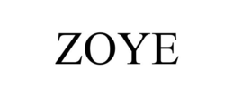 ZOYE trademark
