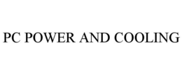 PC POWER AND COOLING trademark