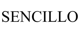 SENCILLO trademark