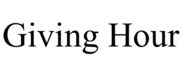GIVING HOUR trademark