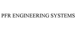 PFR ENGINEERING SYSTEMS trademark