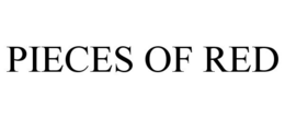 PIECES OF RED trademark