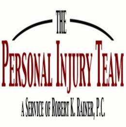 THE PERSONAL INJURY TEAM A SERVICE OF ROBERT K. RAINER, P.C. trademark