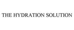 THE HYDRATION SOLUTION trademark