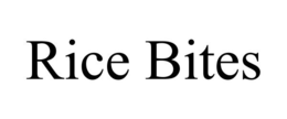RICE BITES trademark