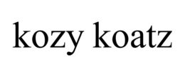 KOZY KOATZ trademark