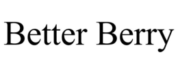 BETTER BERRY trademark