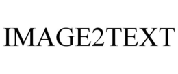 IMAGE2TEXT trademark