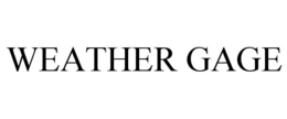 WEATHER GAGE trademark