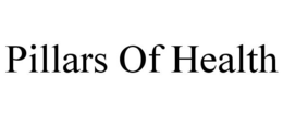 PILLARS OF HEALTH trademark