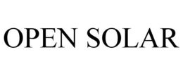OPEN SOLAR trademark