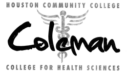 HOUSTON COMMUNITY COLLEGE COLEMAN COLLEGE FOR HEALTH SCIENCES trademark