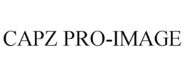 CAPZ PRO-IMAGE trademark