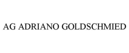 AG ADRIANO GOLDSCHMIED trademark