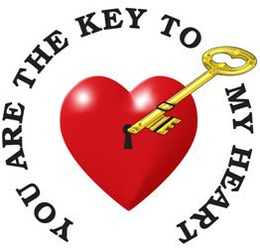 YOU ARE THE KEY TO MY HEART trademark