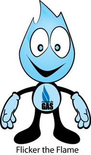 FLICKER THE FLAME CHARLOTTESVILLE GAS trademark