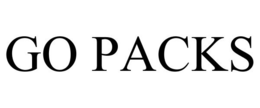 GO PACKS trademark
