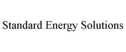 STANDARD ENERGY SOLUTIONS trademark