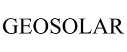 GEOSOLAR trademark