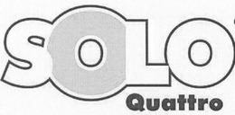 SOLO QUATTRO trademark