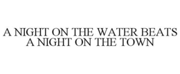 A NIGHT ON THE WATER BEATS A NIGHT ON THE TOWN trademark