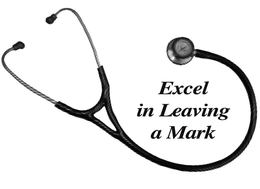 EXCEL IN LEAVING A MARK trademark