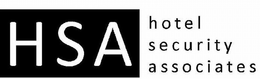 HSA HOTEL SECURITY ASSOCIATES trademark