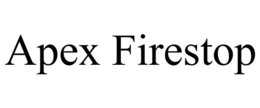 APEX FIRESTOP trademark